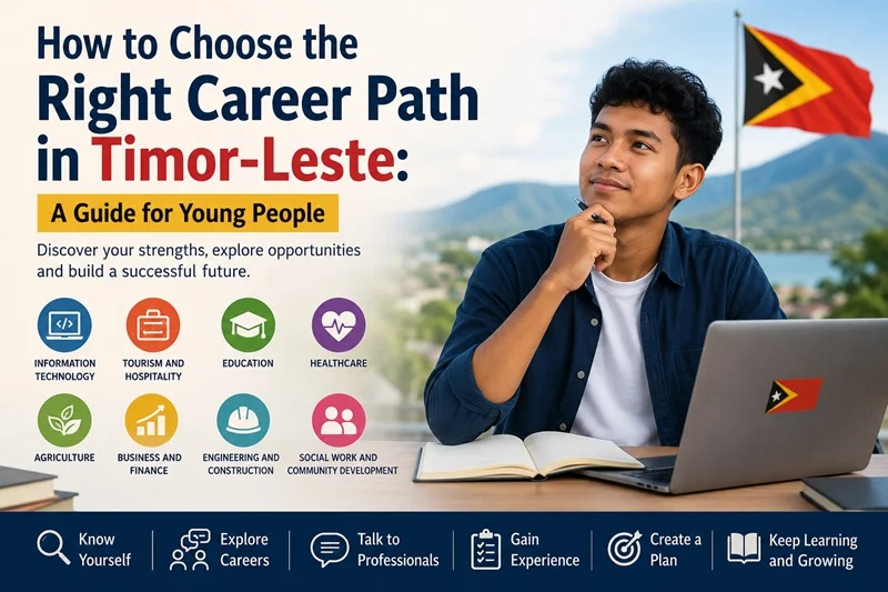 How to Choose the Right Career Path in Timor-Leste: A Guide for Young People