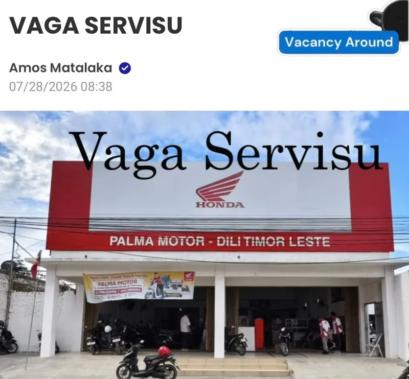 📢 VAGA SERVISU: STAF ADMINISTRASAUN 💼