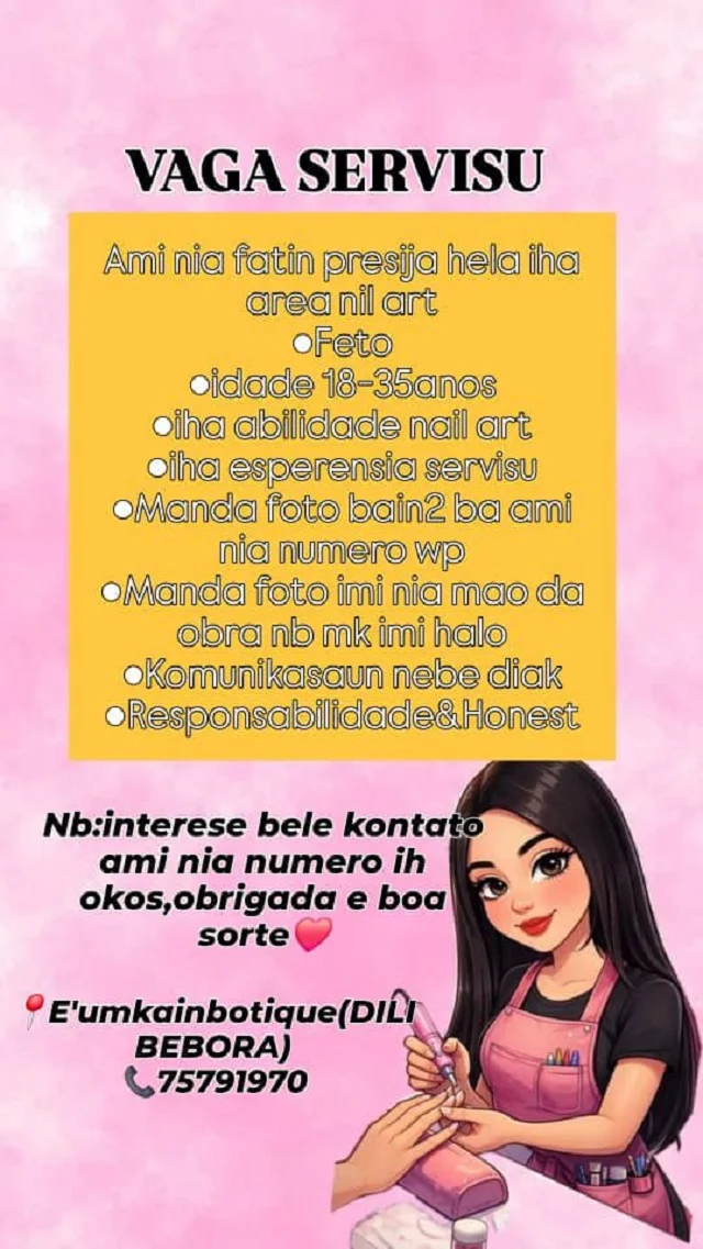 💅✨ VAGA SERVISU: NAIL ARTIST WANTED! ✨💅