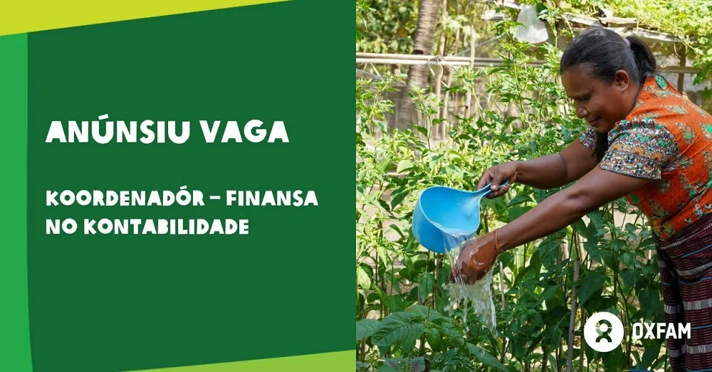 📢 Oxfam iha Timor-Leste Rekruta hela! / 📢 Oxfam in Timor-Leste is Recruiting!