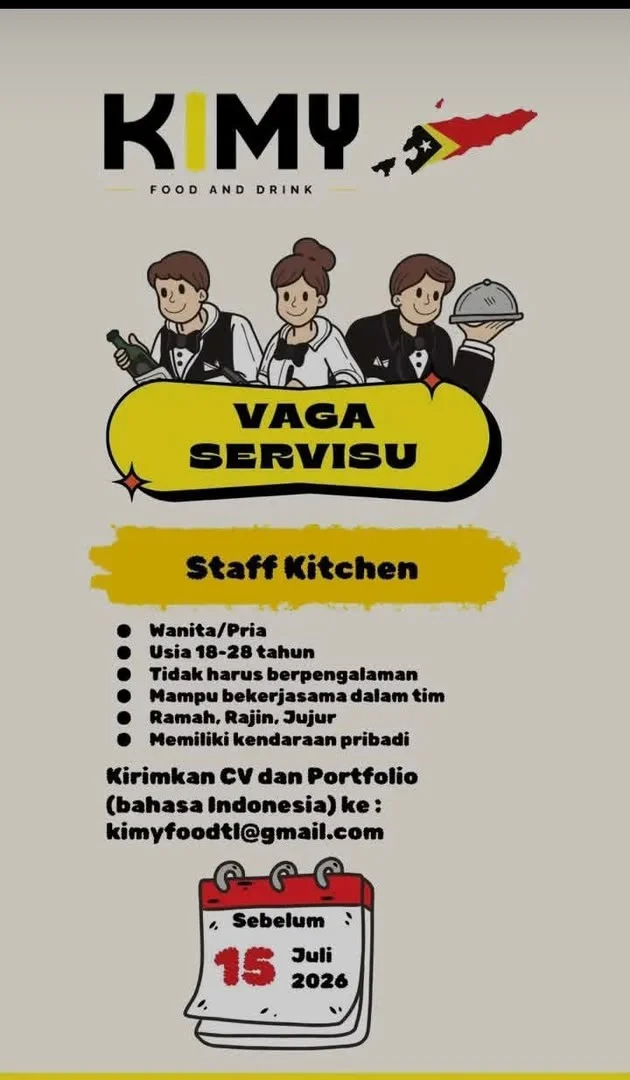 VAGA SERVISU iha KIMY