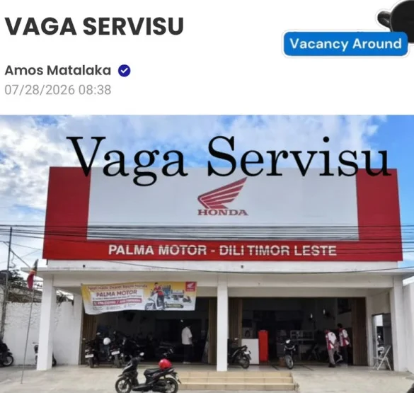 📢 VAGA SERVISU: STAF ADMINISTRASAUN 💼